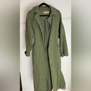 GRLFRND-DENIM Trench Coat